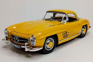 MERCEDES 300 SL ROADSTER (W198) 1:18 NOREV — фото 2