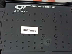 AUDI RS E-TRON GT 1:18 GT SPIRIT — фото 10