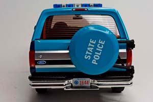 FORD BRONCO MASSACHUSETTS POLICE 1:18 GREENLIGHT — фото 6