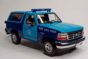 FORD BRONCO MASSACHUSETTS POLICE 1:18 GREENLIGHT — фото 9