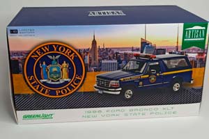 FORD BRONCO XLT NEW YORK POLICE 1:18 GREENLIGHT — фото 10