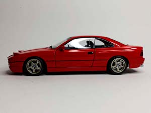 BMW 850CSI E31 RED SOLIDO 1:18 — фото 8