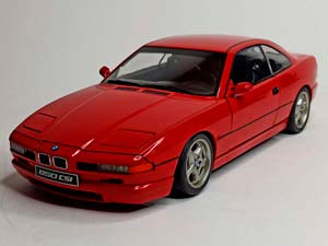 BMW 850CSI E31 RED SOLIDO 1:18