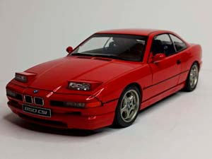 BMW 850CSI E31 RED SOLIDO 1:18 — фото 2