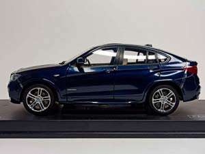 BMW X4 (F26) LMPERIAL BLUE 1:18 — фото 5