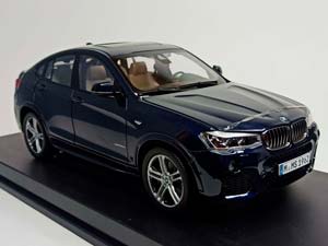 BMW X4 (F26) LMPERIAL BLUE 1:18 — фото 8