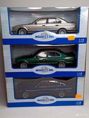 BMW ALPINA B10 4,8 (E34) SILVER 1:18 MCG — фото 10