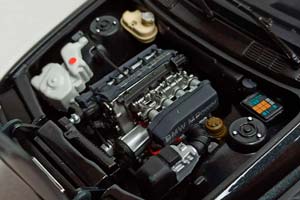 BMW M3 (E30) STREET BLACK 1987 MINICHAMPS 1:18 — фото 3