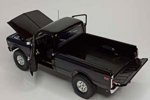 CHEVROLET K-10 4X4 1970 BLACK 1:18 ACME (GMP) — фото 2