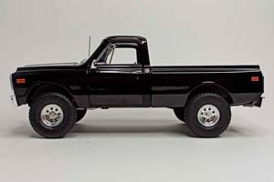 CHEVROLET K-10 4X4 1970 BLACK 1:18 ACME (GMP) — фото 4