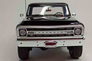CHEVROLET K-10 4X4 1970 BLACK 1:18 ACME (GMP) — фото 8