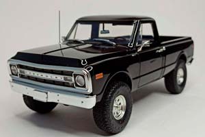 CHEVROLET K-10 4X4 1970 BLACK 1:18 ACME (GMP)