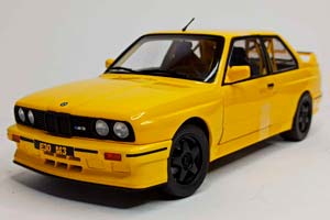 BMW M3 E30 YELLOW 1:18 SOLIDO