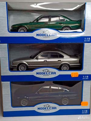 BMW ALPINA B10 4,6 (E34) GREEN 1:18 — фото 10