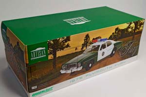 PLYMOUTH FURY POLICE 1975 GREENLIGHT 1:18 — фото 7