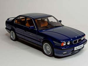 BMW ALPINA B10 4,6 (E34) BLUE 1:18 — фото 7