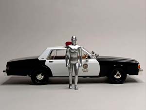CHEVROLET CAPRICE POLICE 1987 (TERMINATOR 2) 1:18 — фото 9