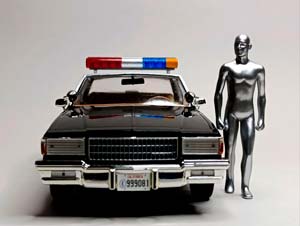 CHEVROLET CAPRICE POLICE 1987 (TERMINATOR 2) 1:18