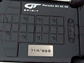 PORSCHE 911 SC RS 1984 GT SPIRIT 1:18 — фото 10