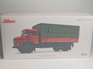 MERCEDES L911 PRITSCHEN ORANGE 1:18 SCHUCO — фото 10