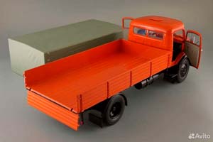 MERCEDES L911 PRITSCHEN ORANGE 1:18 SCHUCO — фото 5