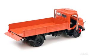 MERCEDES L911 PRITSCHEN ORANGE 1:18 SCHUCO — фото 8