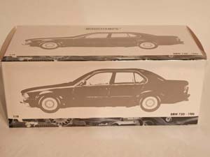 BMW 730I (E32) DARK RED 1:18 MINICHAMPS — фото 10