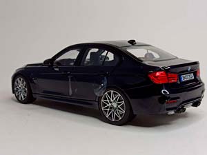 BMW M3 COMPETITION 2017 NOREV BLUE 1:18 — фото 3