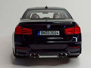 BMW M3 COMPETITION 2017 NOREV BLUE 1:18 — фото 5