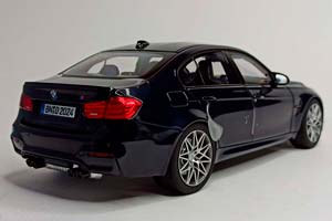 BMW M3 COMPETITION 2017 NOREV BLUE 1:18 — фото 6