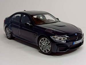 BMW M3 COMPETITION 2017 NOREV BLUE 1:18 — фото 7