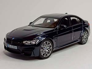BMW M3 COMPETITION 2017 NOREV BLUE 1:18