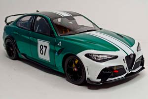 ALFA ROMEO GIULIA GTAM NURBURGRING 2021 SOLIDO 1:18 — фото 6