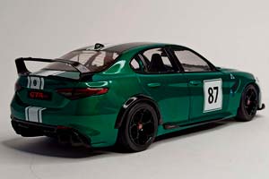 ALFA ROMEO GIULIA GTAM NURBURGRING 2021 SOLIDO 1:18 — фото 7