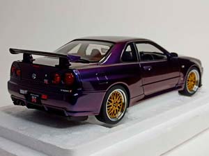 NISSAN SKYLINE GT-R (R34) V-SPEC II BBS 1:18 — фото 5