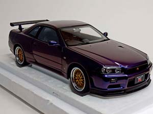 NISSAN SKYLINE GT-R (R34) V-SPEC II BBS 1:18 — фото 7