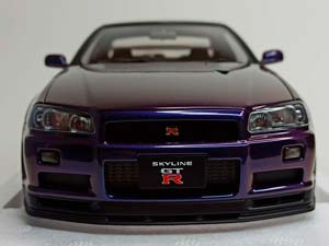 NISSAN SKYLINE GT-R (R34) V-SPEC II BBS 1:18 — фото 8
