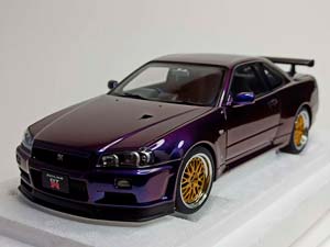 NISSAN SKYLINE GT-R (R34) V-SPEC II BBS 1:18