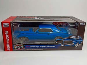 MERCURY COUGAR ELIMINATOR 1970 AUTOWORLD 1:18 — фото 10