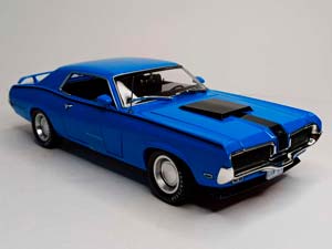 MERCURY COUGAR ELIMINATOR 1970 AUTOWORLD 1:18 — фото 8