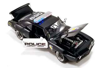 CHEVROLET CAMARO 1969 POLICE 1:18 GMP/ACME — фото 3