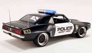CHEVROLET CAMARO 1969 POLICE 1:18 GMP/ACME — фото 2