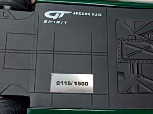 JAGUAR XJ13 GREEN 1:18 GT SPIRIT — фото 10