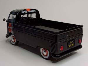 VW VOLKSWAGEN T1 PICK-UP HARLEY DAVIDSON 1:18 — фото 2