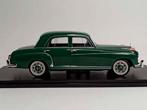 MERCEDES 220 S 1954 GREEN 1:18 KK SCALE — фото 6