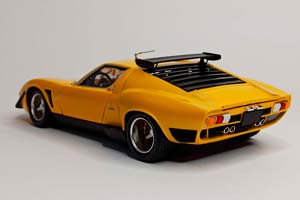 LAMBORGHINI MIURA SVR YELLOW 1:18 KYOSHO — фото 4