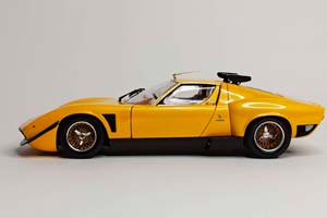 LAMBORGHINI MIURA SVR YELLOW 1:18 KYOSHO — фото 5