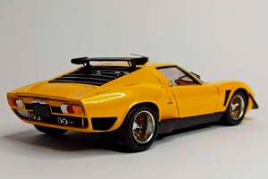 LAMBORGHINI MIURA SVR YELLOW 1:18 KYOSHO — фото 7