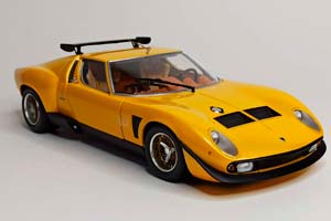 LAMBORGHINI MIURA SVR YELLOW 1:18 KYOSHO — фото 1