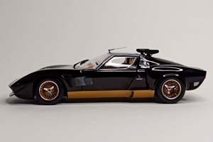 LAMBORGHINI MIURA SVR BLACK 1:18 KYOSHO — фото 4
